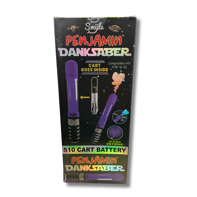 Danksaber | Vape Battery | 510 | Purple Penjamin