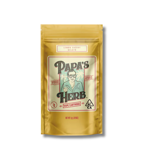 Lemon Cherry Gelato Papas Herb