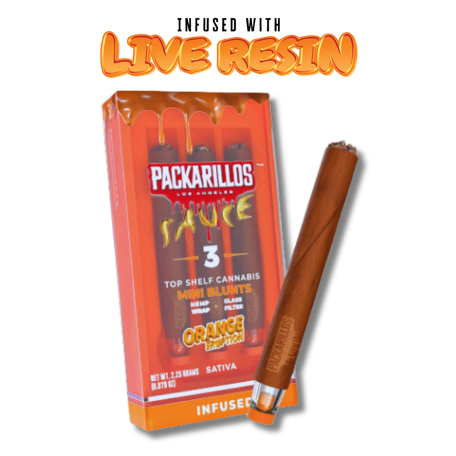 Orange Eruption - PACKARILLOS - Blunts PACKS