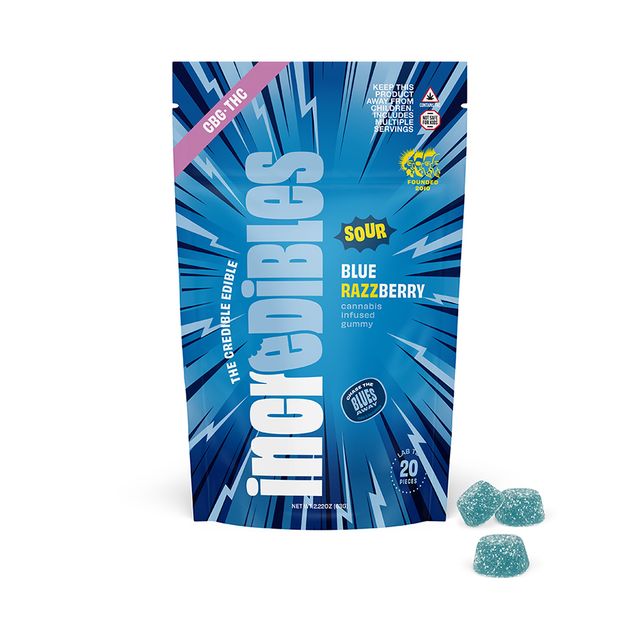 SOUR Blue Razzberry Incredibles