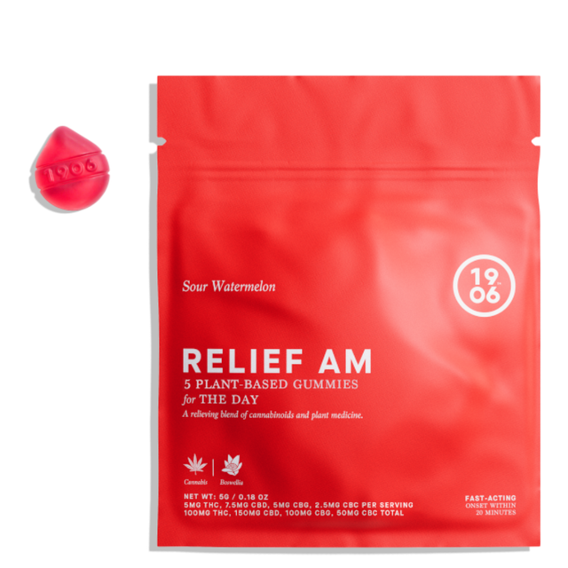 Sour Watermelon Gummies - Pain Relief AM - 1906