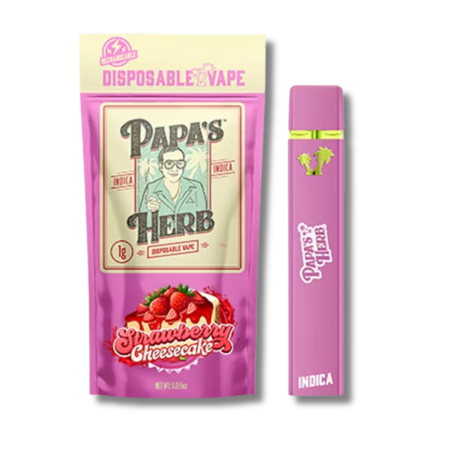 Strawberry Cheesecake Papas Herb