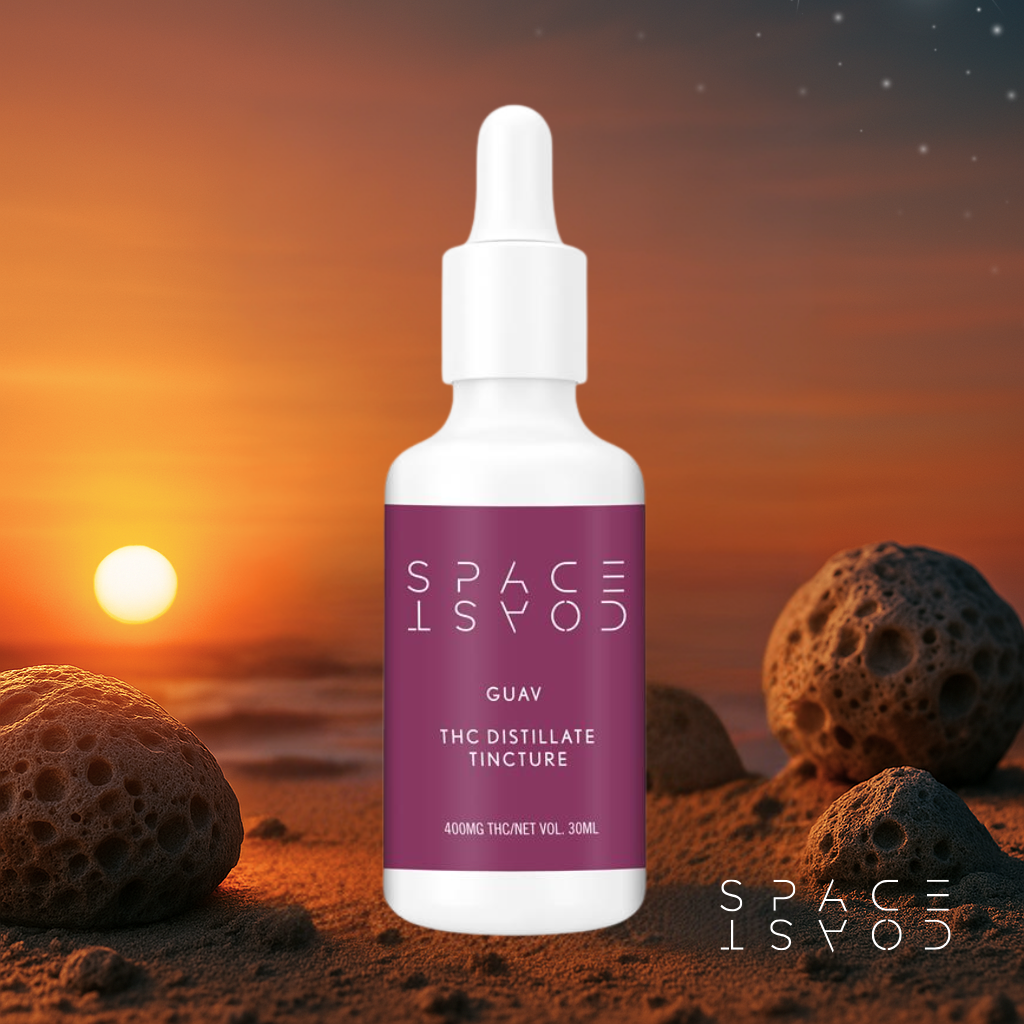 400mg THC Distillate Tincture 30ml - Guava