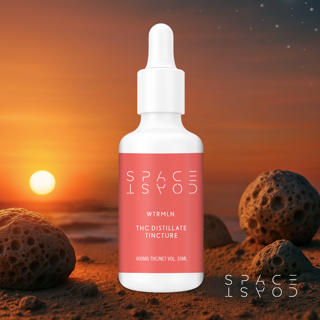 400mg THC Distillate Tincture 30ml - Watermelon