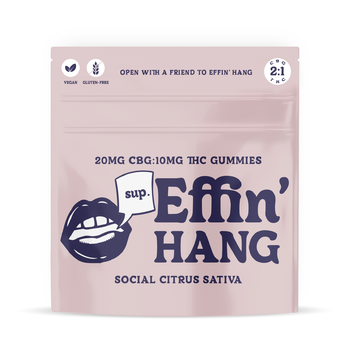 Hang Social Citrus 2:1 CBG:THC Effin'