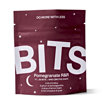 Pomegranate R&R 1:1 CBN:THC BITS