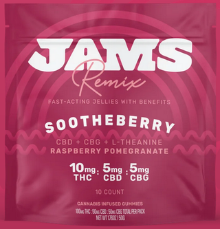 Remix - Sootheberry 2:1:1 THC:CBD:CBG Fast-Acting Jams