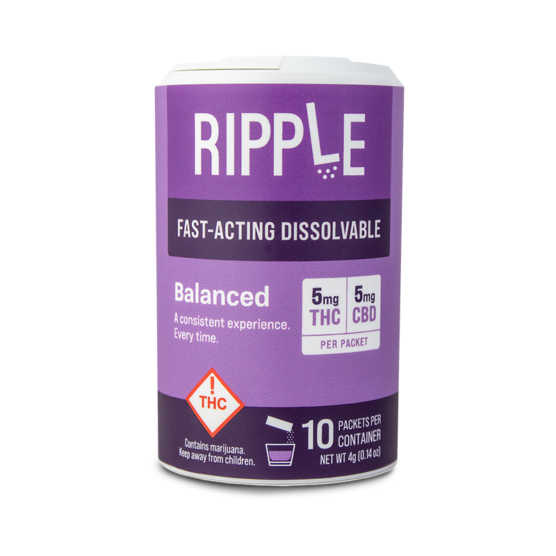 Ripple Balanced Dissolvables 5mg:5mg:5mg Disolveable 100 mg