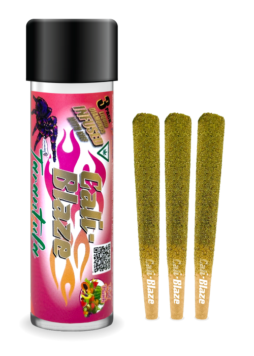 Fruit Punch Tarantula 3 Pack Infused Pre-Rolls Cali-Blaze