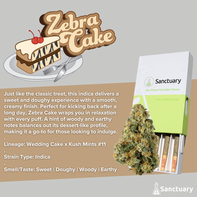 Zebra Cake Sanctuary