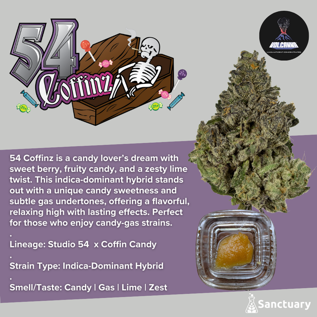 Baller Jar - 54 Coffinz - Cured Resin Volcanna