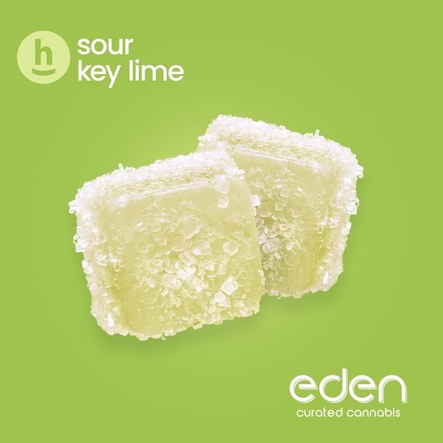 Sour Key Lime. Live Rosin Chews, as Eden's menu shows it
