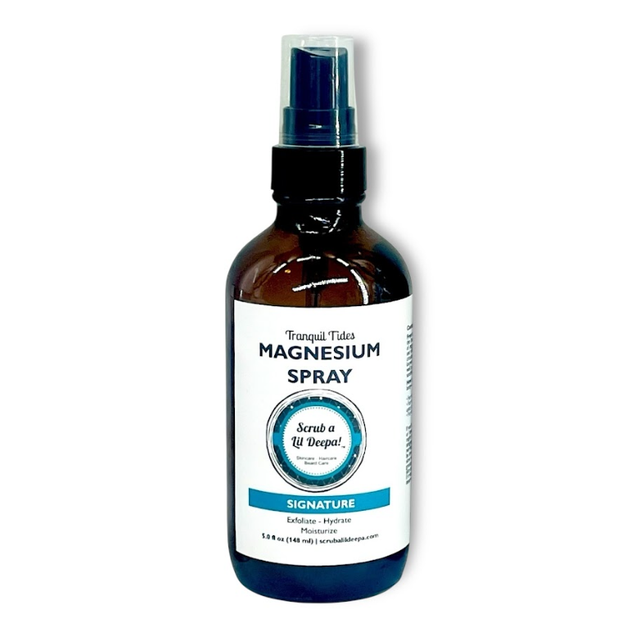 Signature Magnesium Spray Scrub A Lil Deepa