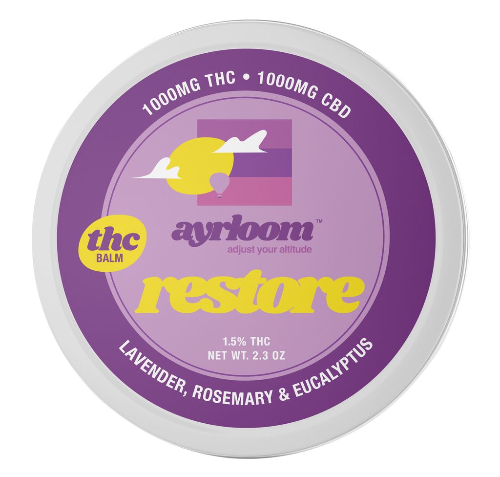 Restore 1:1 1000mg THC: 1000mg CBD