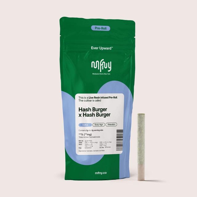 Hash Burger x Hash Burger Single Pre Roll