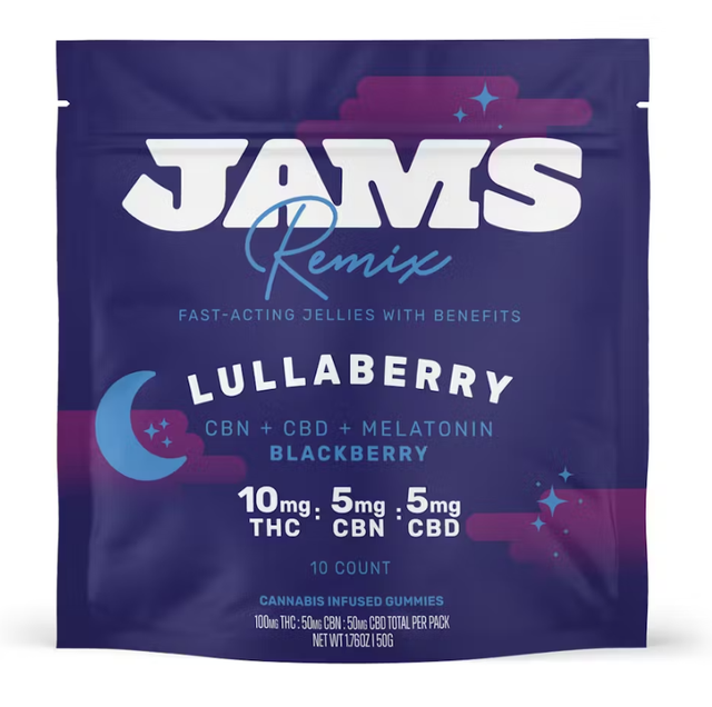 Remix - Lullaberry 2:1:1 THC:CBD:CBG Fast-Acting Jams