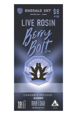 Berry Bolt Live Rosin Emerald Sky