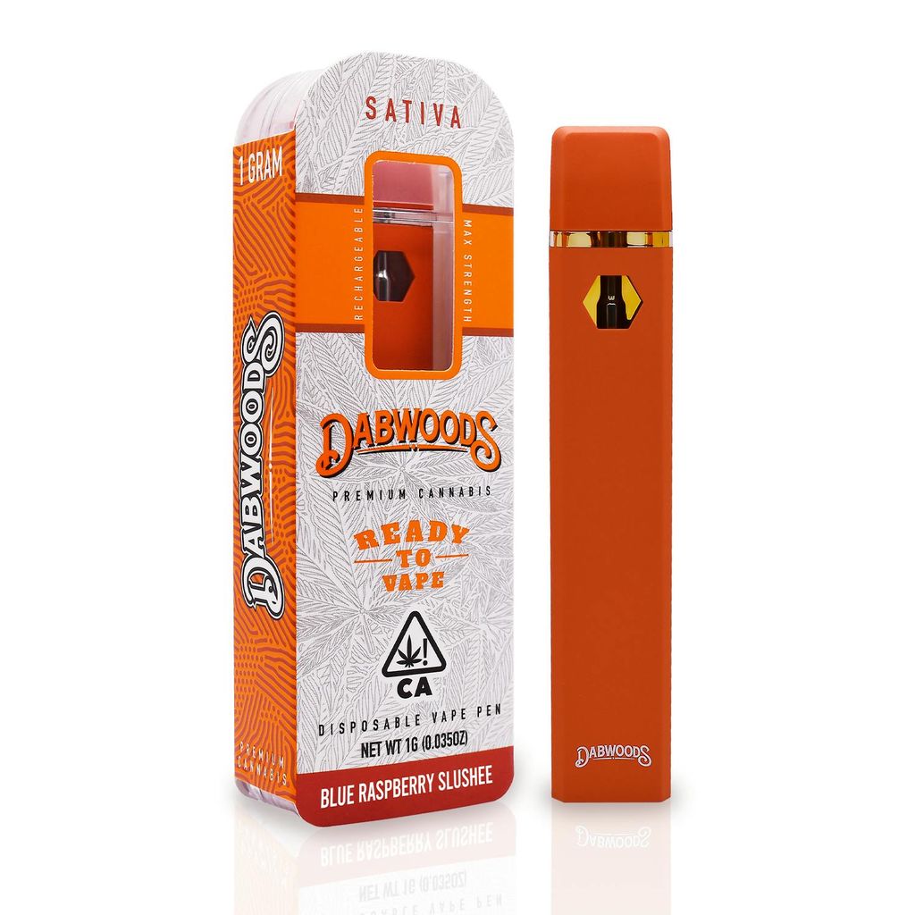 dab bar vapes DABWOODS | Classic Distillate All-in-One Cannabis Vape Bar | 2 Gram main image 1