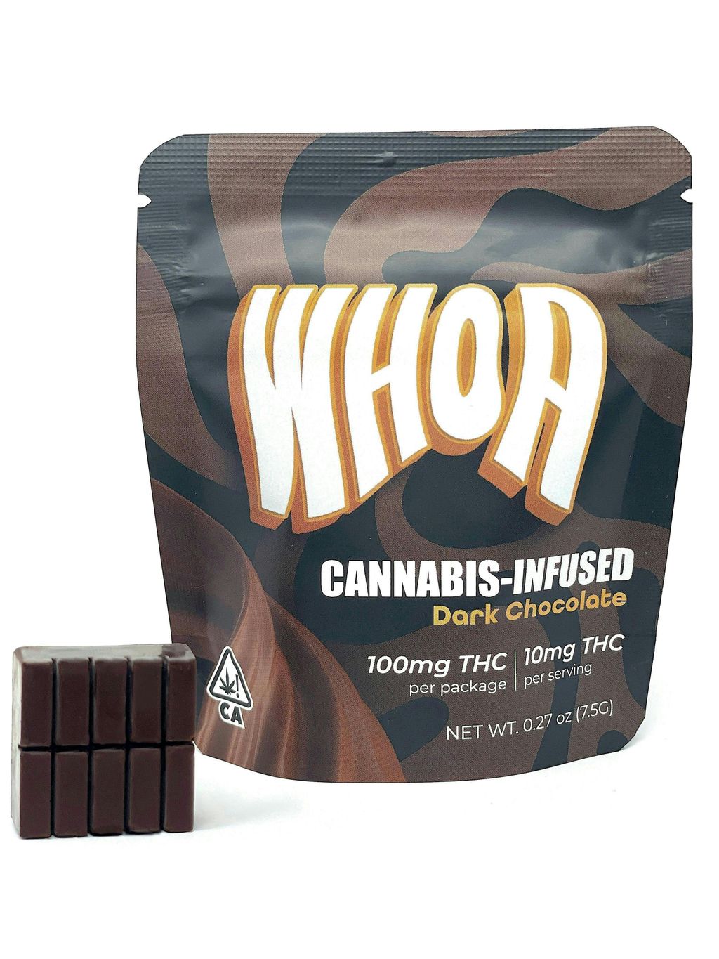 Whoa Dark Chocolate Bite Chocolate 100mg