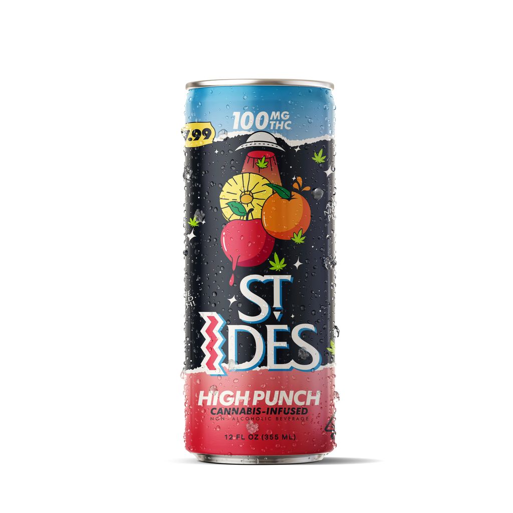 St Ides High Fruit Punch Tea 100mg