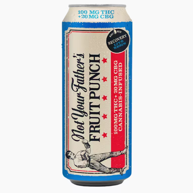Not Your Father'S NYF CBG Fruit Punch Soda 100mg