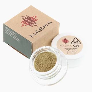 Purple Cream Green Unpressed Nasha
