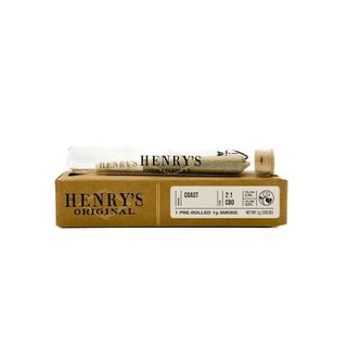 Coast CBD 2:1 Single Henry's Original