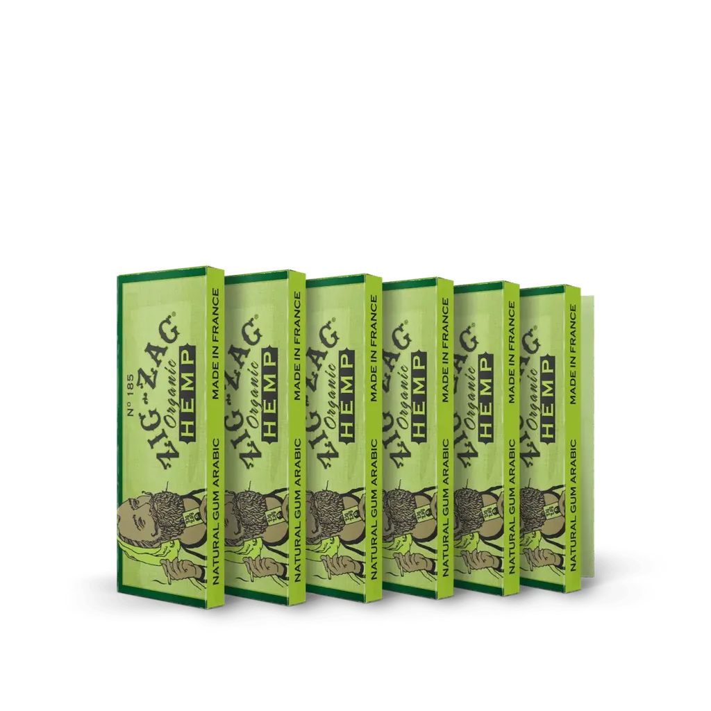 Organic Hemp 1 1/4 in 48ct Zig Zag