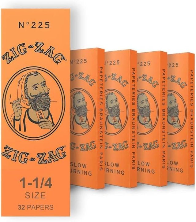 48pk Orange Papers 1 1/4 32 ct Zig Zag