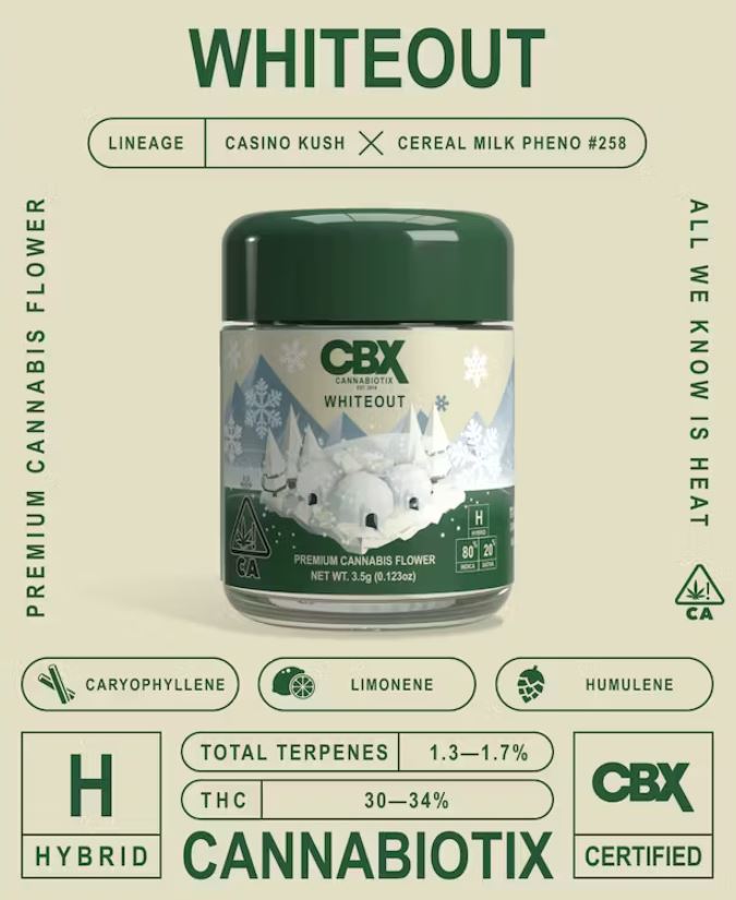 Cbx - Whiteout