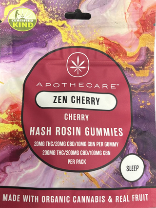 Real Fruit Zen Cherry 2:2:1 THC:CBD:CBN  Apothecare