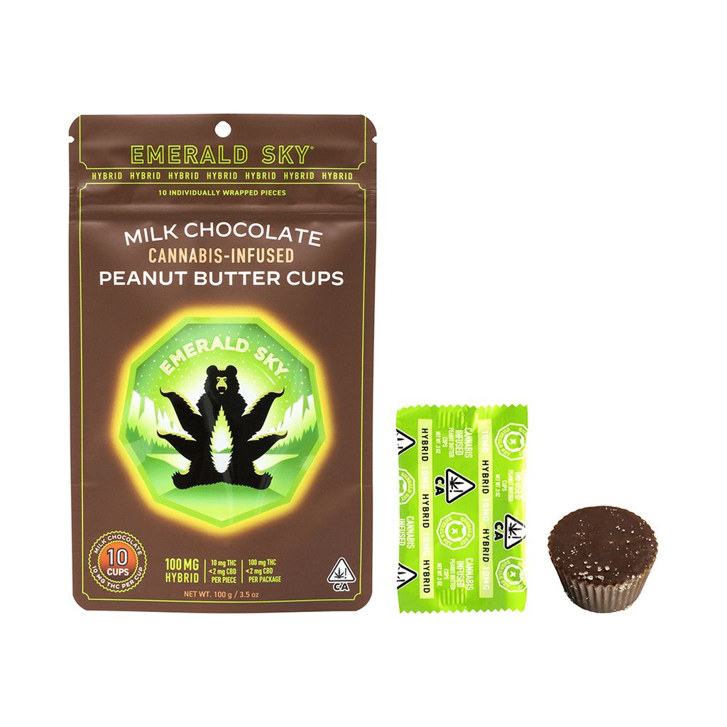 Emerald Sky — Hybrid Milk Peanut Butter Cups - 10mg, 10 pk