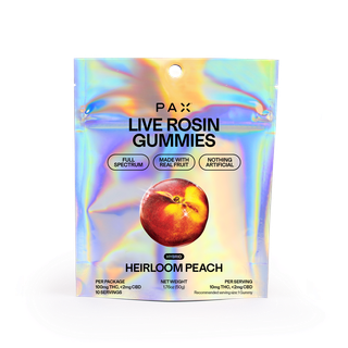 Heirloom Peach Live Rosin PAX LABS
