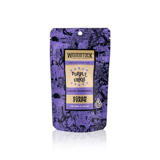 Purple Urkle Diamonds Cart WOODSTOCK