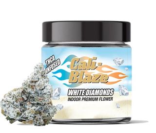 Baja Blaze | 3.5g White Diamond Infused Flower Cali Blaze