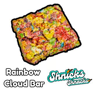 Rainbow Cloud Bar | Macro Dose Shnicks Shnacks
