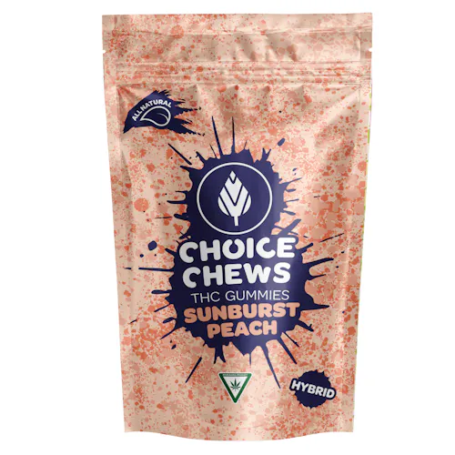 Choice Chews - Sunburst Peach  Glorious Cannabis