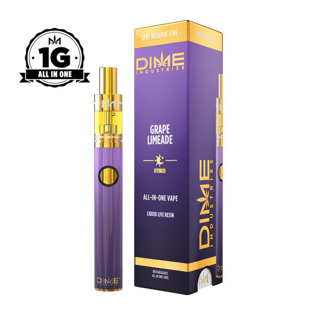 Grape Limeade Live Reserve Vape DIME Industries