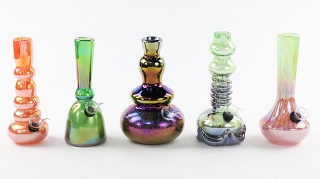 8" Soft Glass Water Pipe LuvBuds, LLC