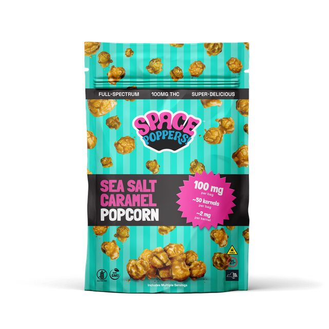 Sea Salt Caramel Popcorn Space Poppers Sea Salt Caramel Popcorn Space Poppers