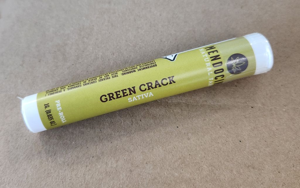 Mendocino Farms Green Crack 1G Preroll