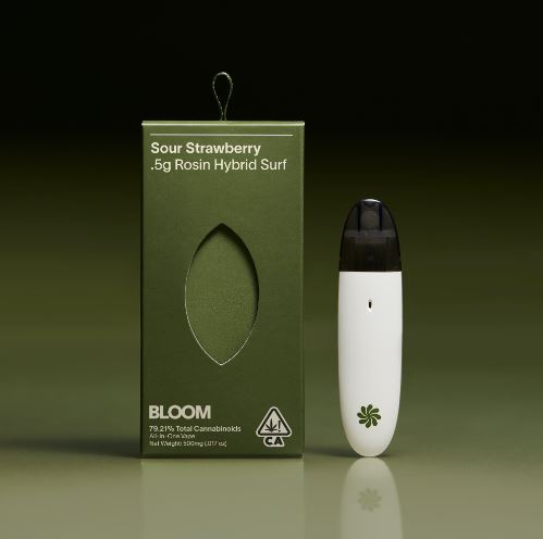Bloom Lrsn Surf Aio 500Mg | Sour Strawberry