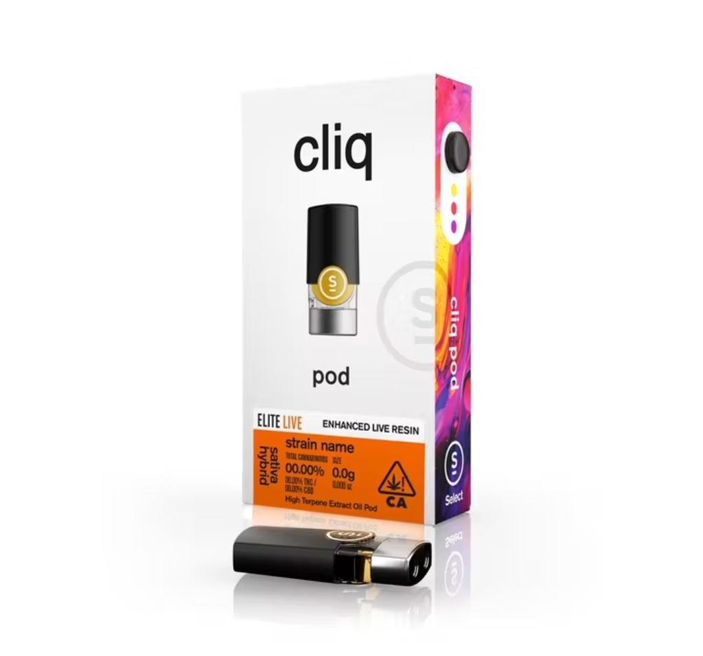 Cliq - Glazed Apricot Gelato - Lr Pod -