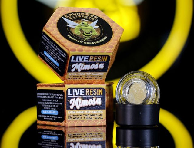 ~ Mimosa ~ Live Resin Terp Diamonds Cannabee Extracts