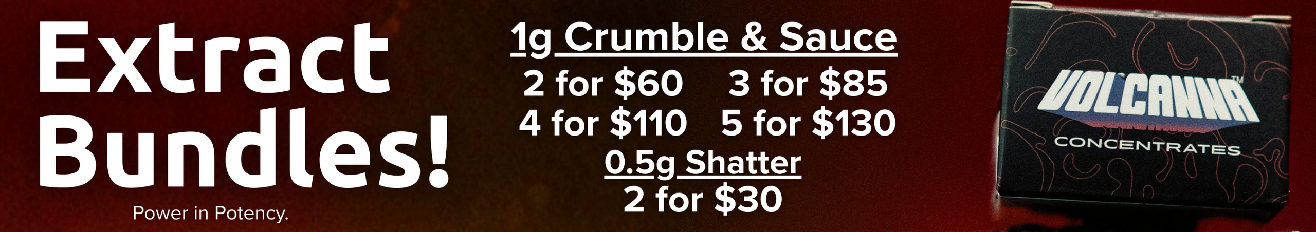 Cannabis Promo, Cannabis Sales, Cannabis Discounts, Cannabis on Sale, Extract Bundles