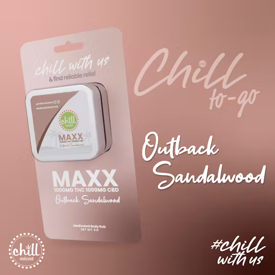 ~ Max To Go Sandalwood ~ 1:1 Chill