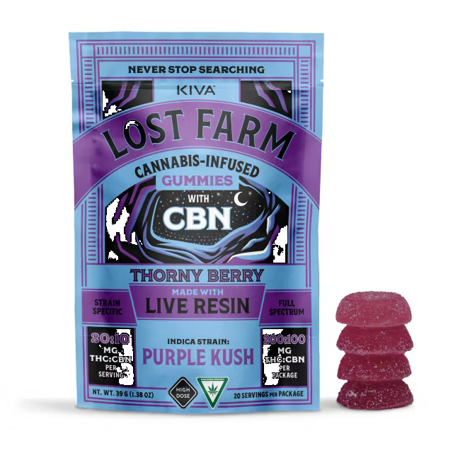 Live Resin Thorny Berry x OG Kush CBN Lost Farm