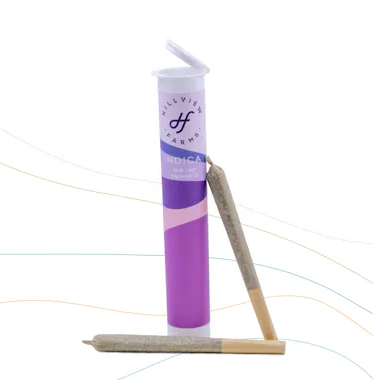 Hillview Med Glitter Bomb Pre-Rolls 1g 2Pk