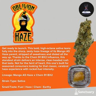 Oblivion Haze - Cured Resin Volcanna