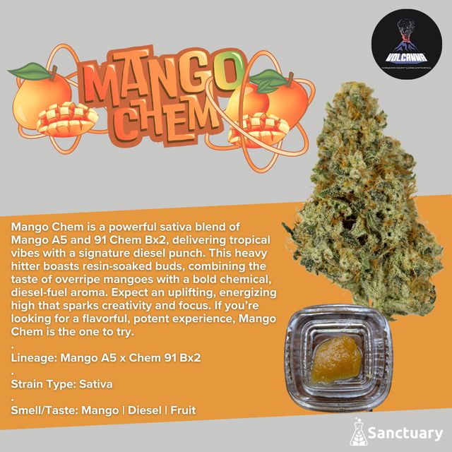 Mango Chem - Cured Resin Volcanna